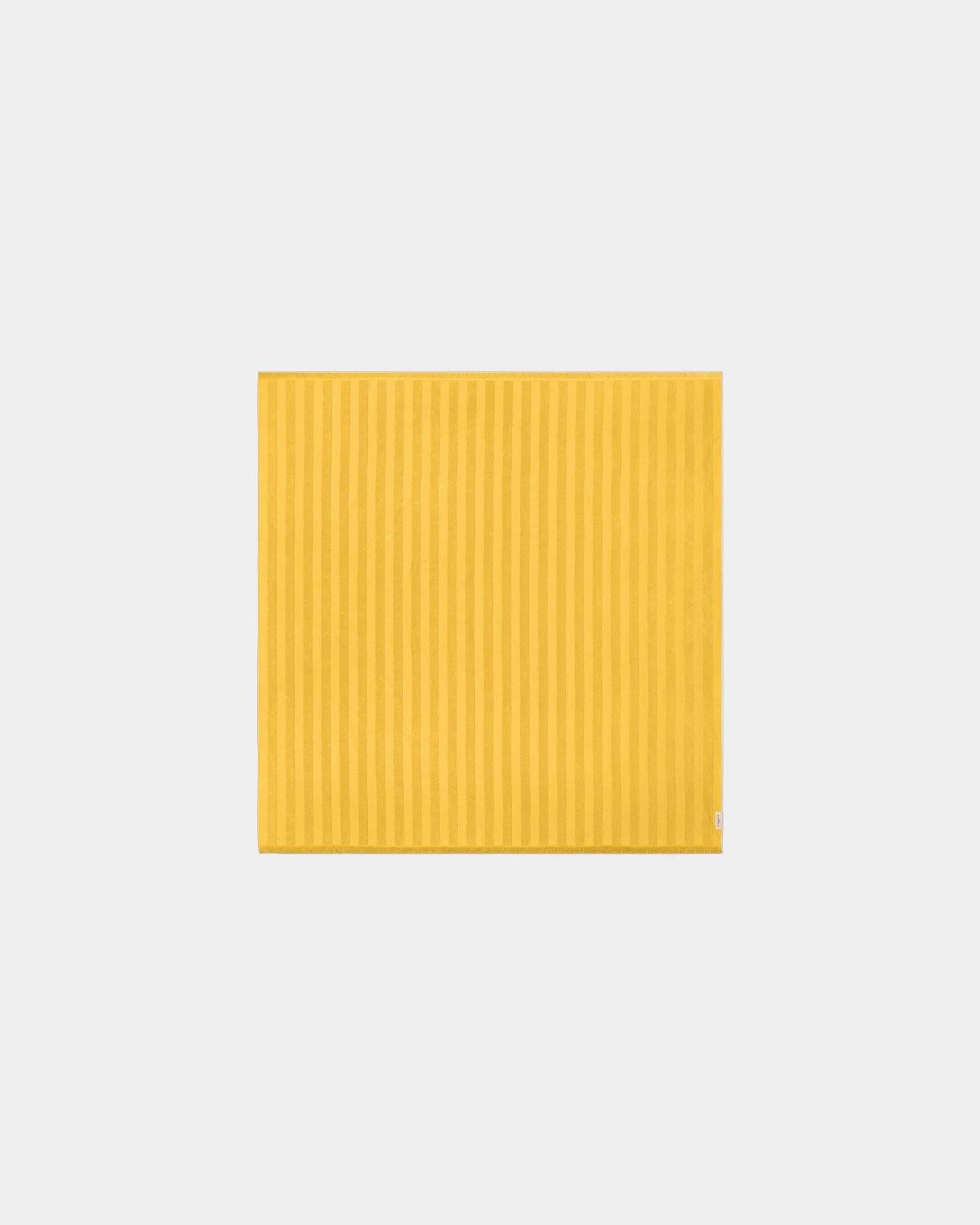 Custom eco-friendly XL beach fouta La Serviette Paris - Olympus Yellow