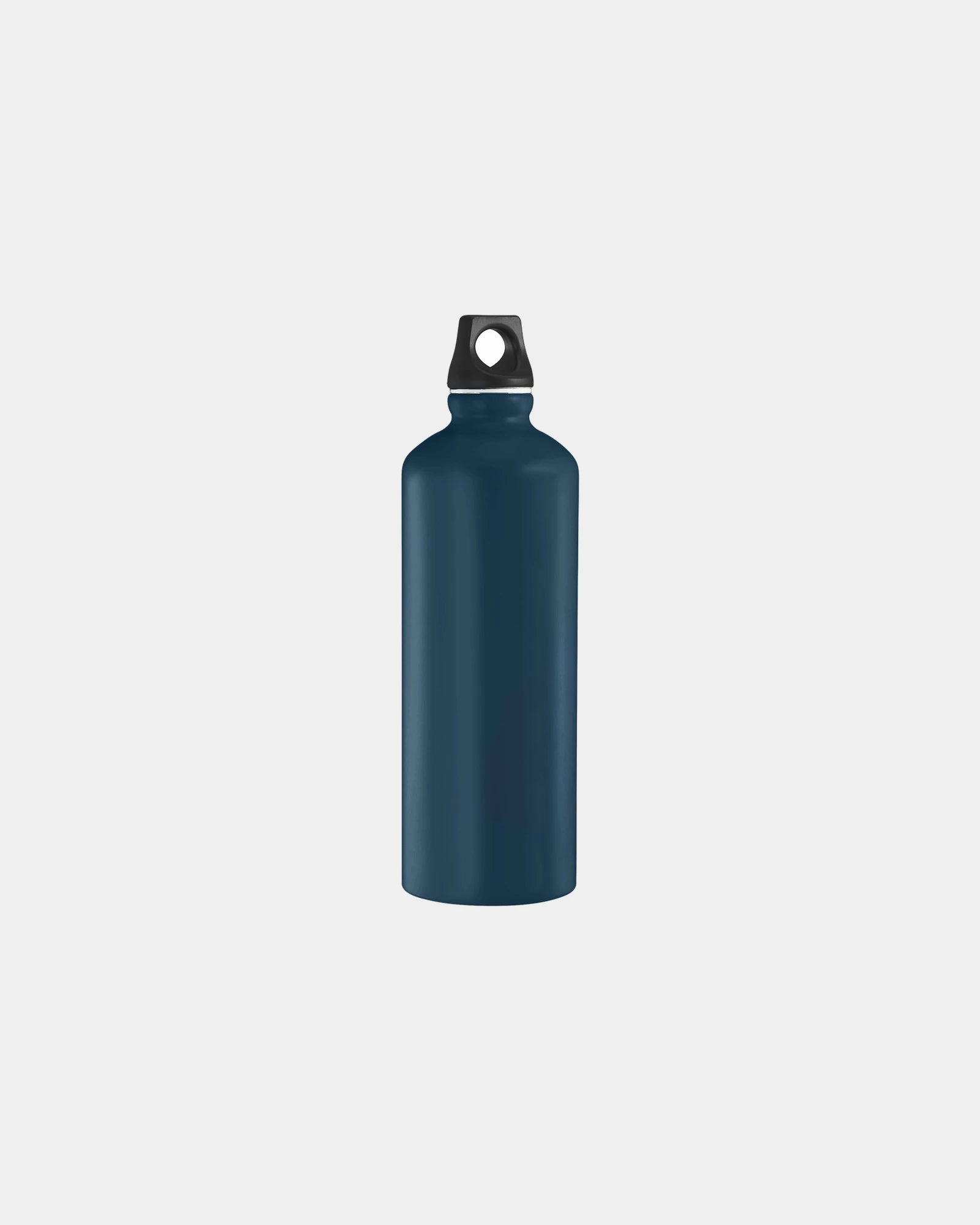 Custom promotional recycled aluminum water bottle Goodjour - Navy
