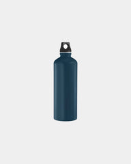 Custom promotional recycled aluminum water bottle Goodjour - Navy