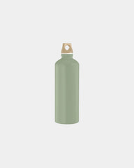Custom promotional recycled aluminum water bottle Goodjour - Khaki