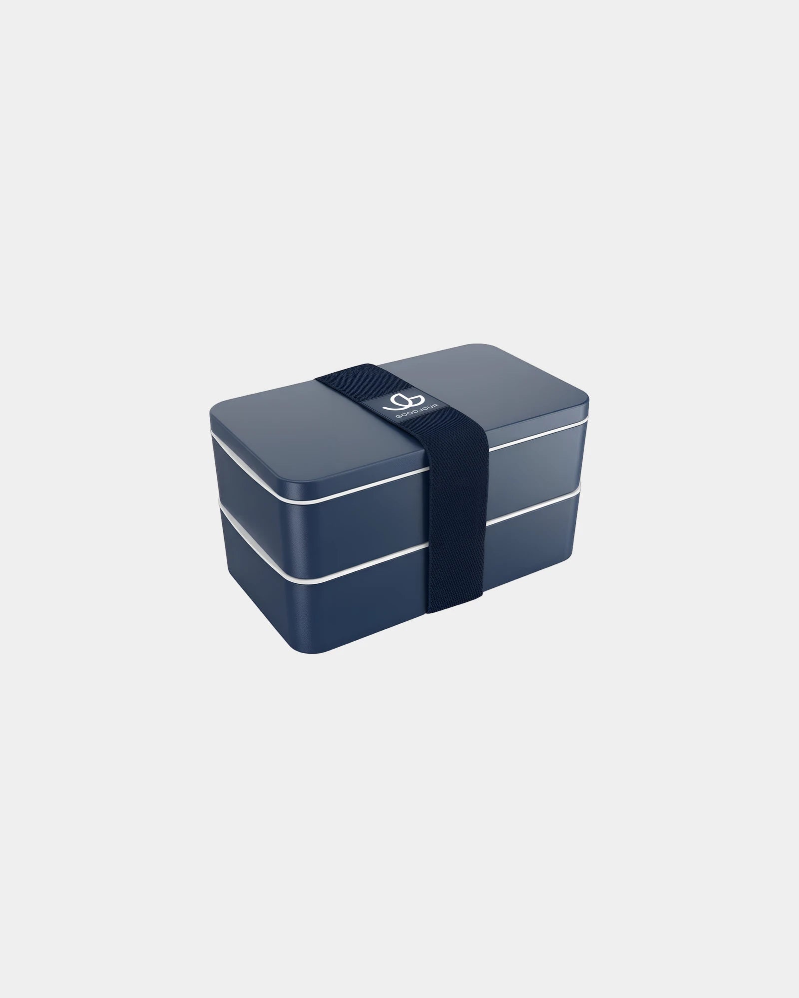 Custom recycled polypropylene lunchbox Goodjour - Navy