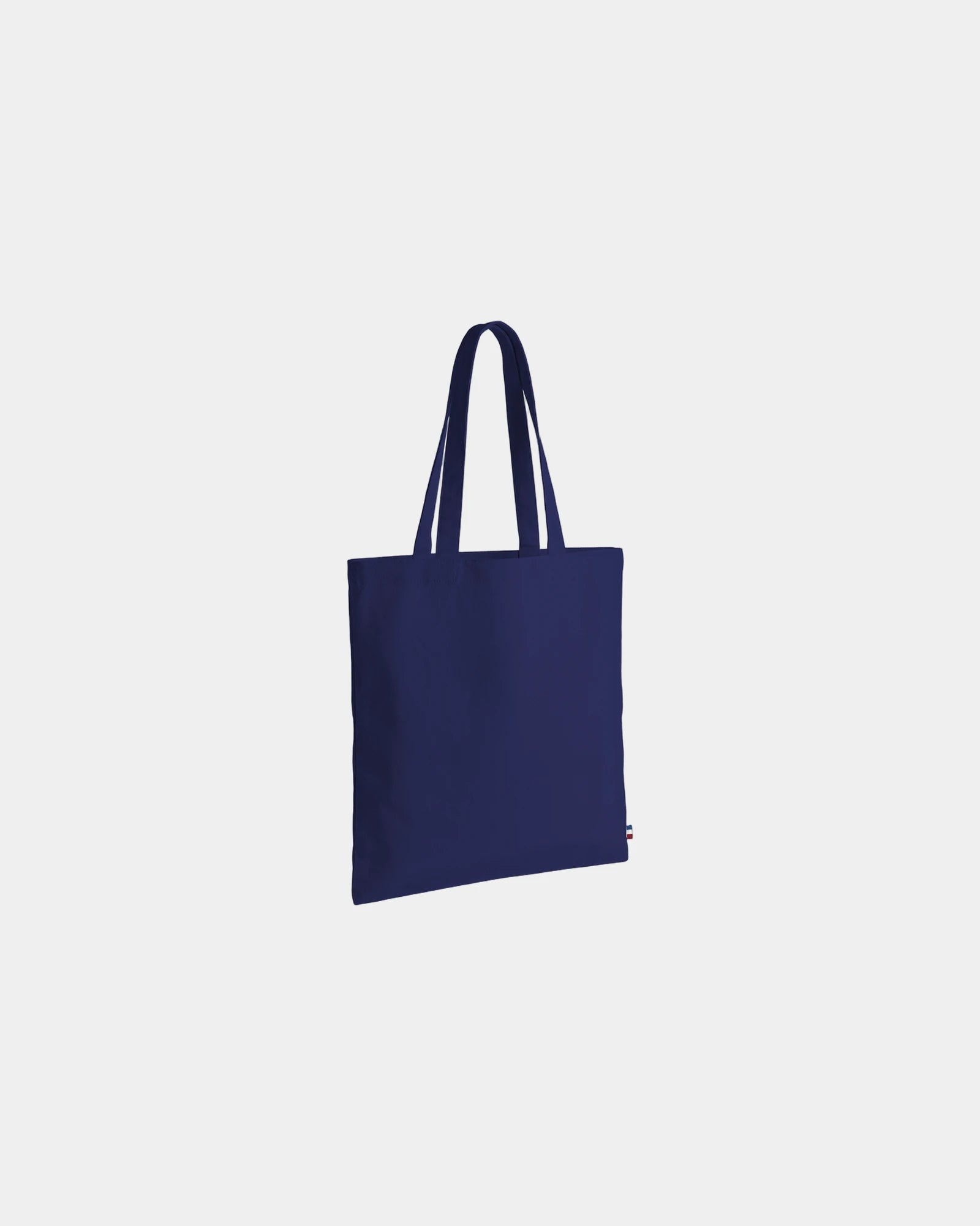 Custom promotional recycled cotton tote bag Goodjour - Navy