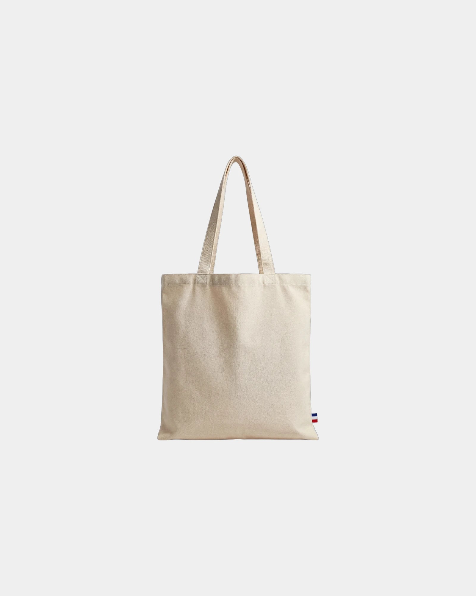 Custom recycled cotton tote bag Goodjour - Ecru