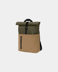 Custom rolltop backpack Goodjour L'Authentique - Beige-Khaki