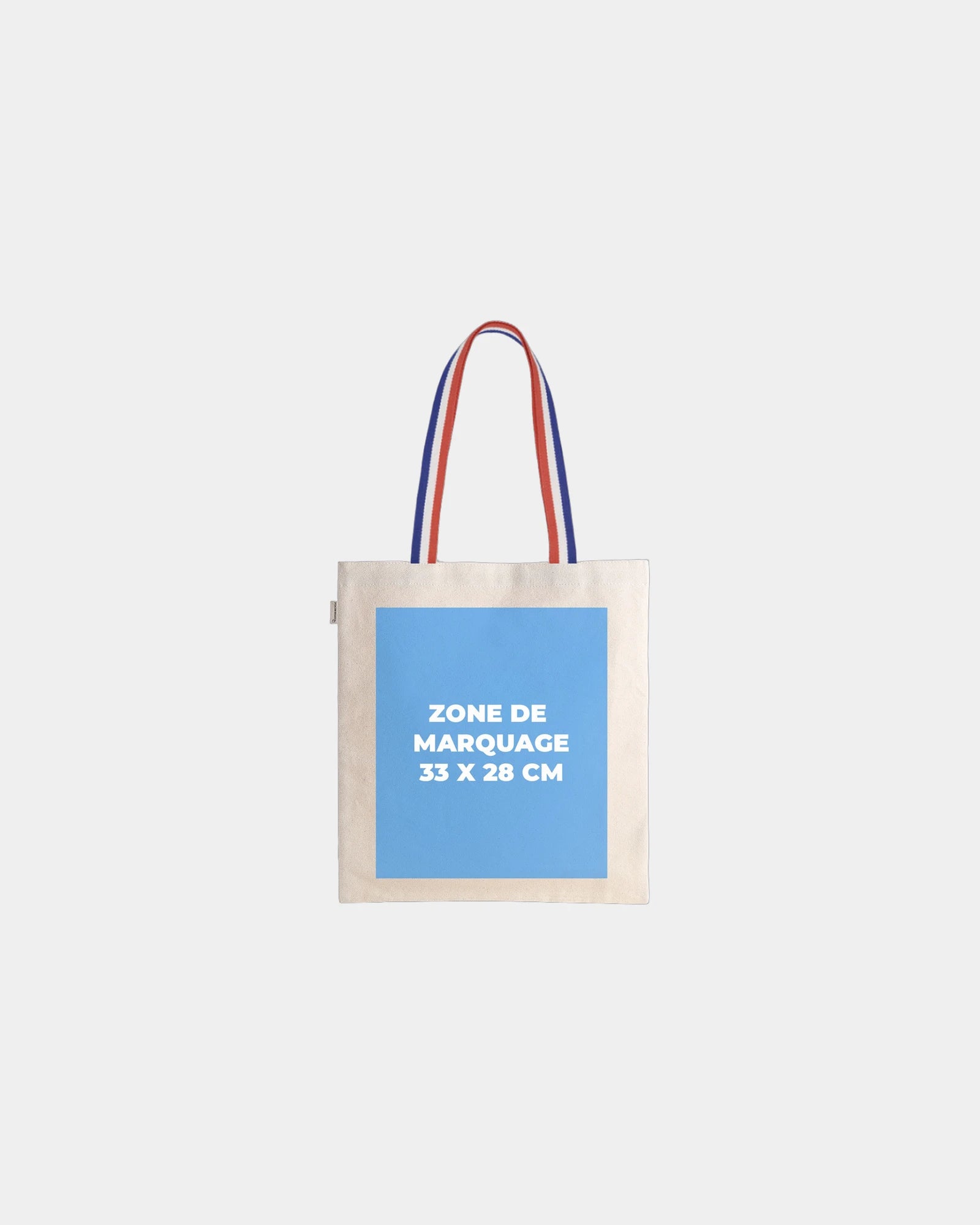 Custom promotional recycled cotton tote bag Goodjour - 2
