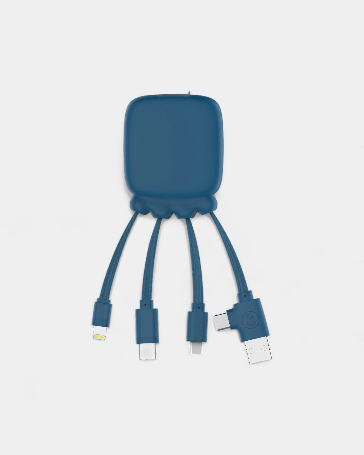 Pocket Battery 3,000 mAh & Customizable Multi-Cables