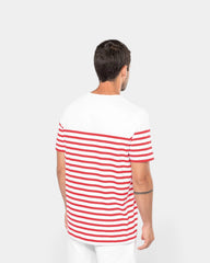 Men's Round Neck Striped T-Shirt to Personalize