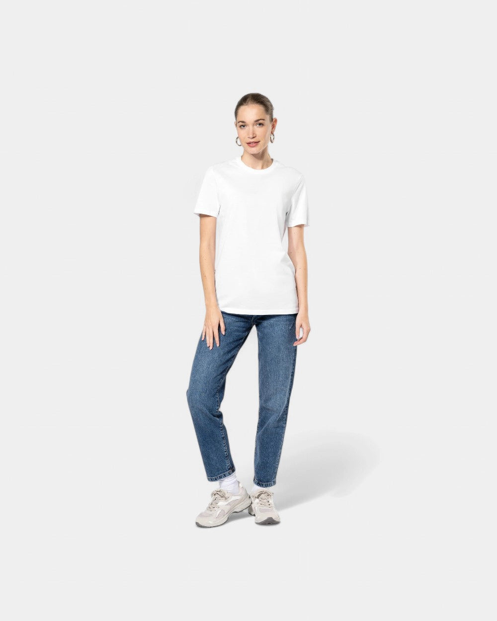 Round Neck T-Shirt Made in Europe Unisex Customizable
