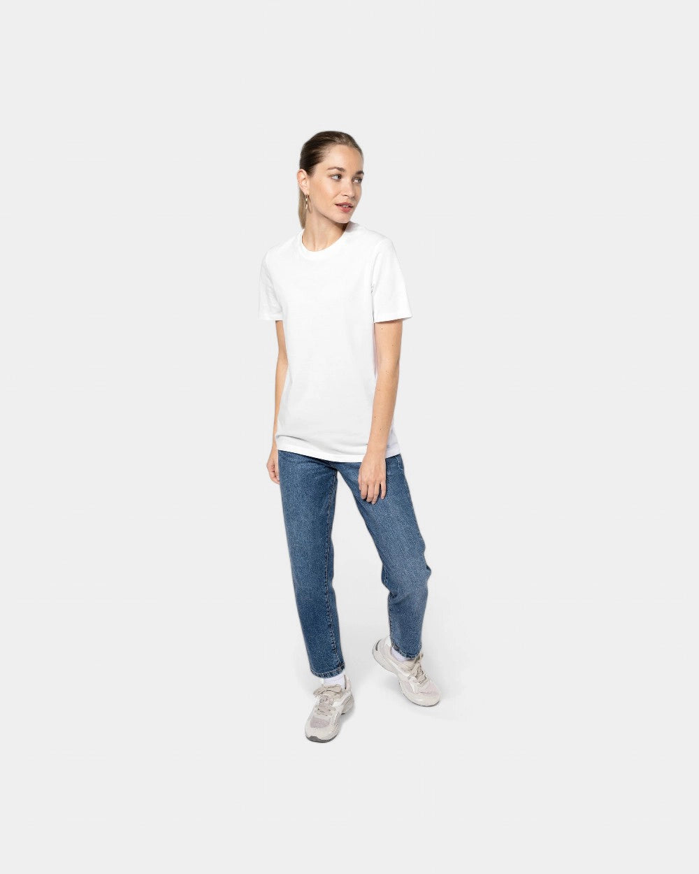 Round Neck T-Shirt Made in Europe Unisex Customizable