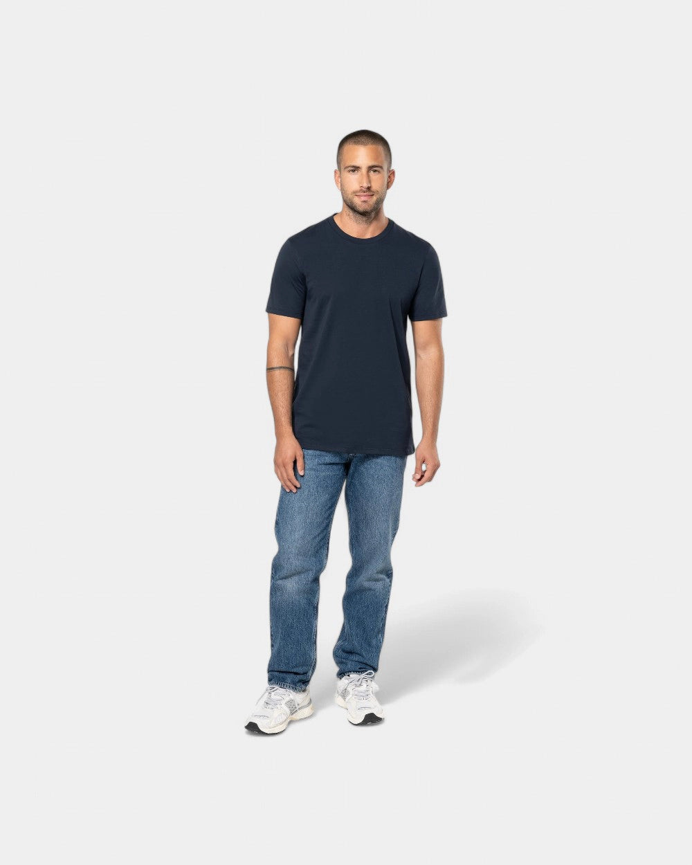 Round Neck T-Shirt Made in Europe Unisex Customizable