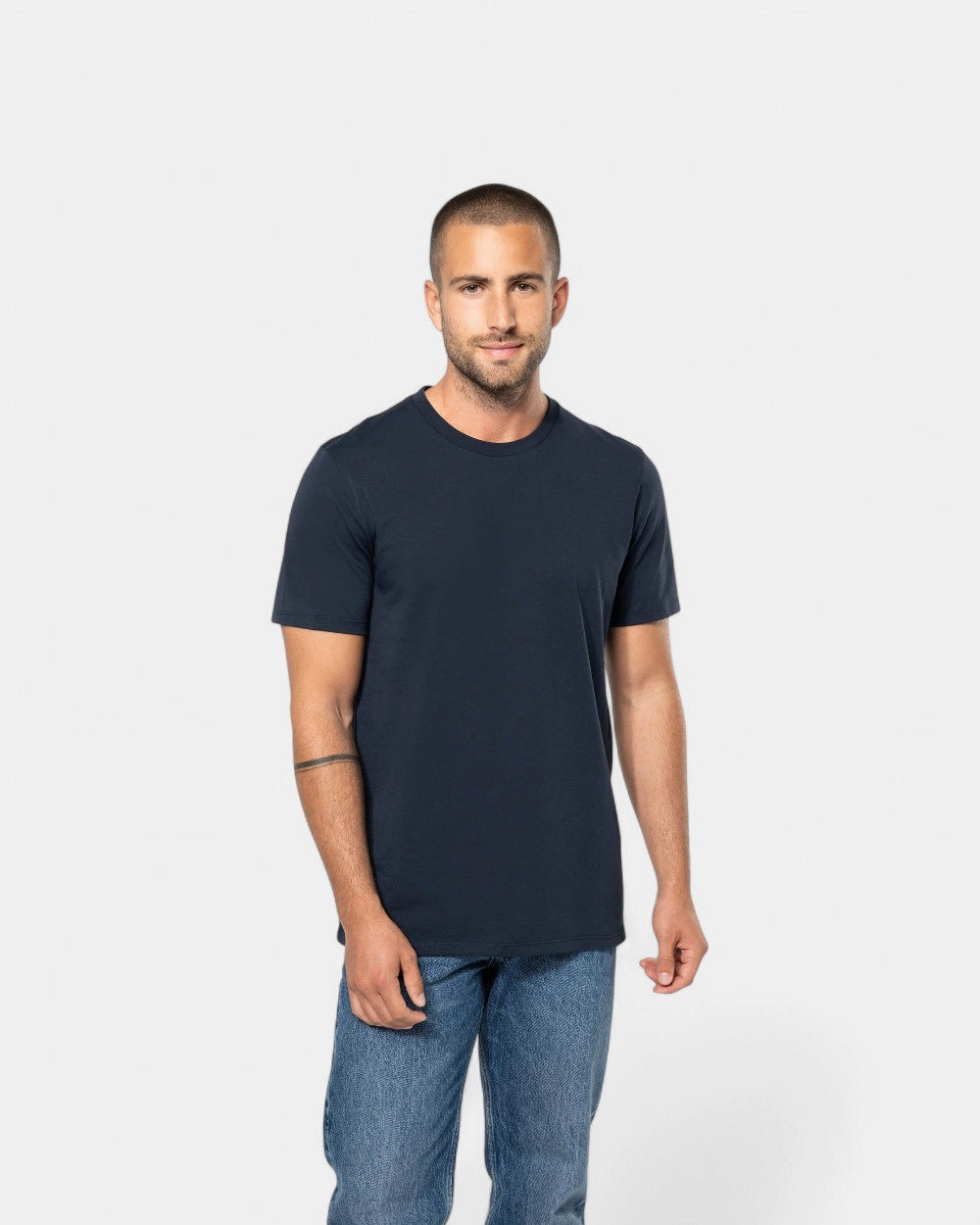 Round Neck T-Shirt Made in Europe Unisex Customizable