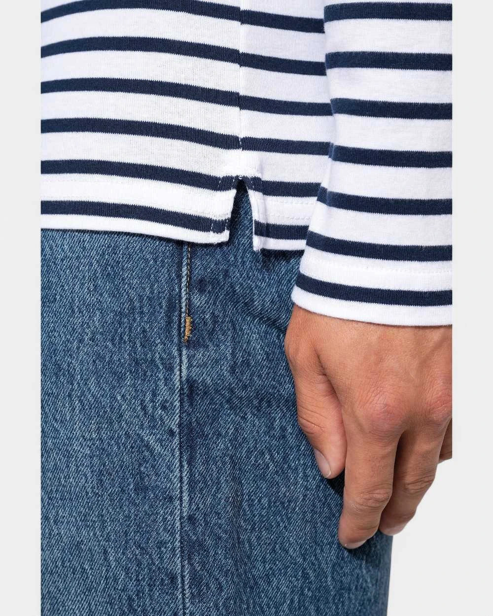 Long Sleeve Striped Shirt for Men to Personalize