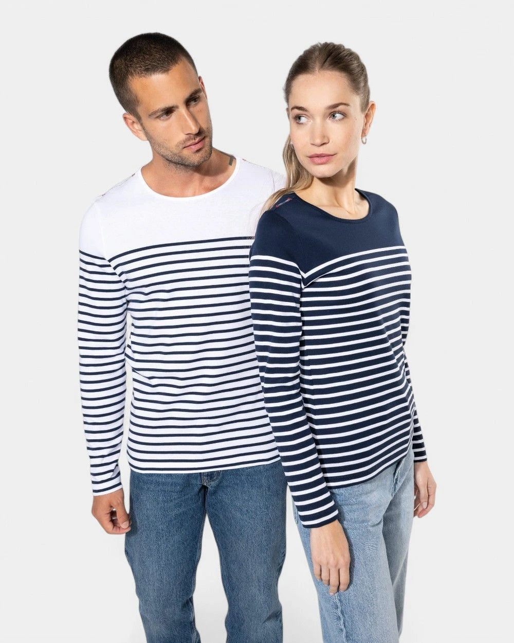 Long Sleeve Striped Shirt for Men to Personalize