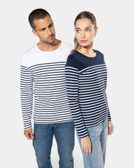 Long Sleeve Striped Shirt for Women to Personalize