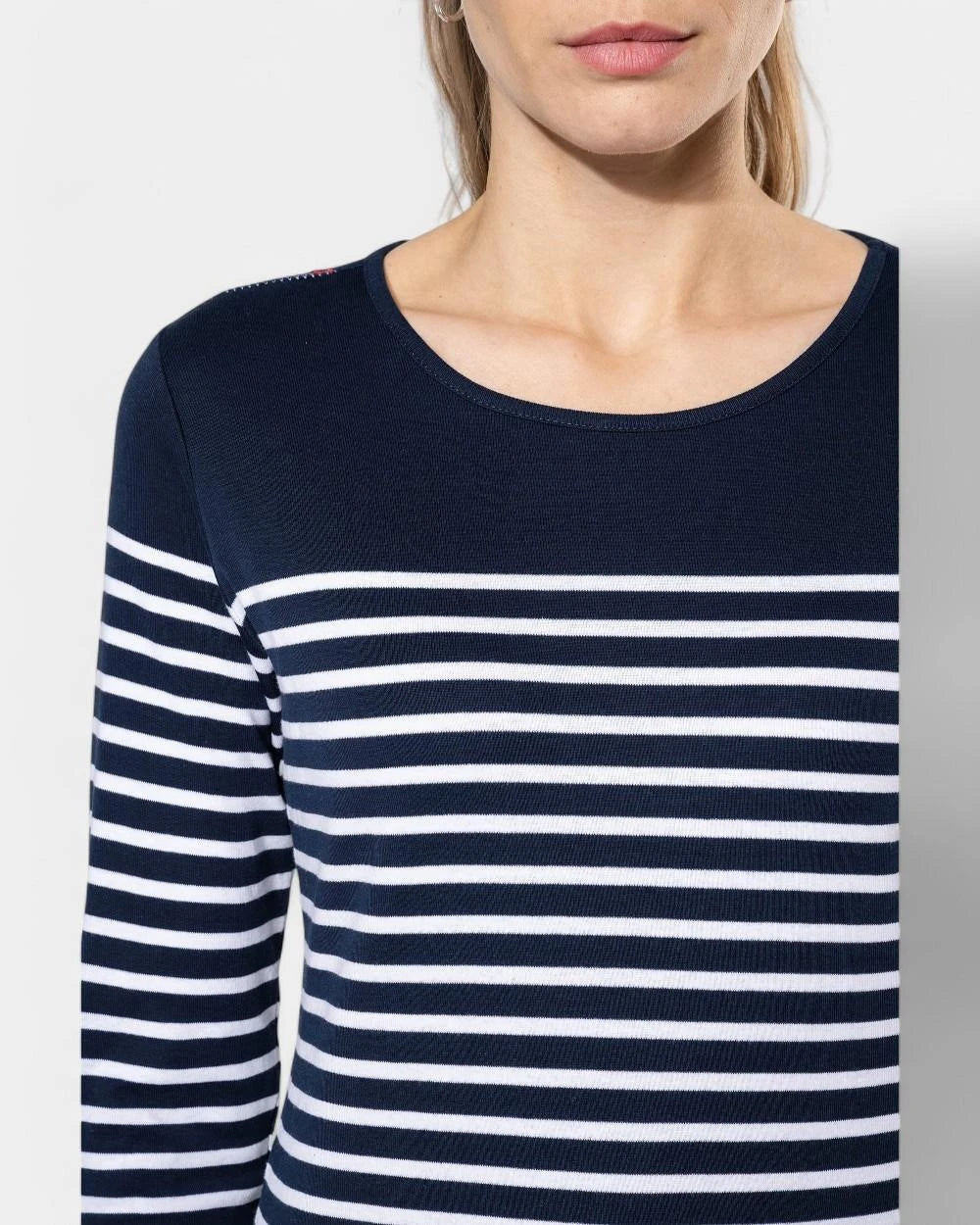 Long Sleeve Striped Shirt for Women to Personalize