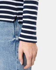 Long Sleeve Striped Shirt for Women to Personalize