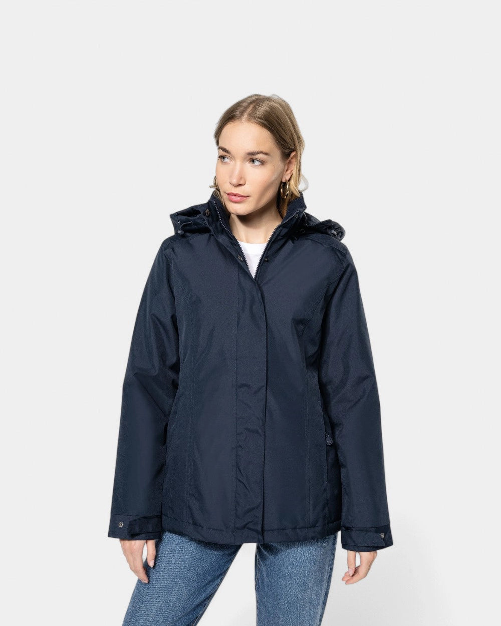 Customizable Women's Hooded Parka