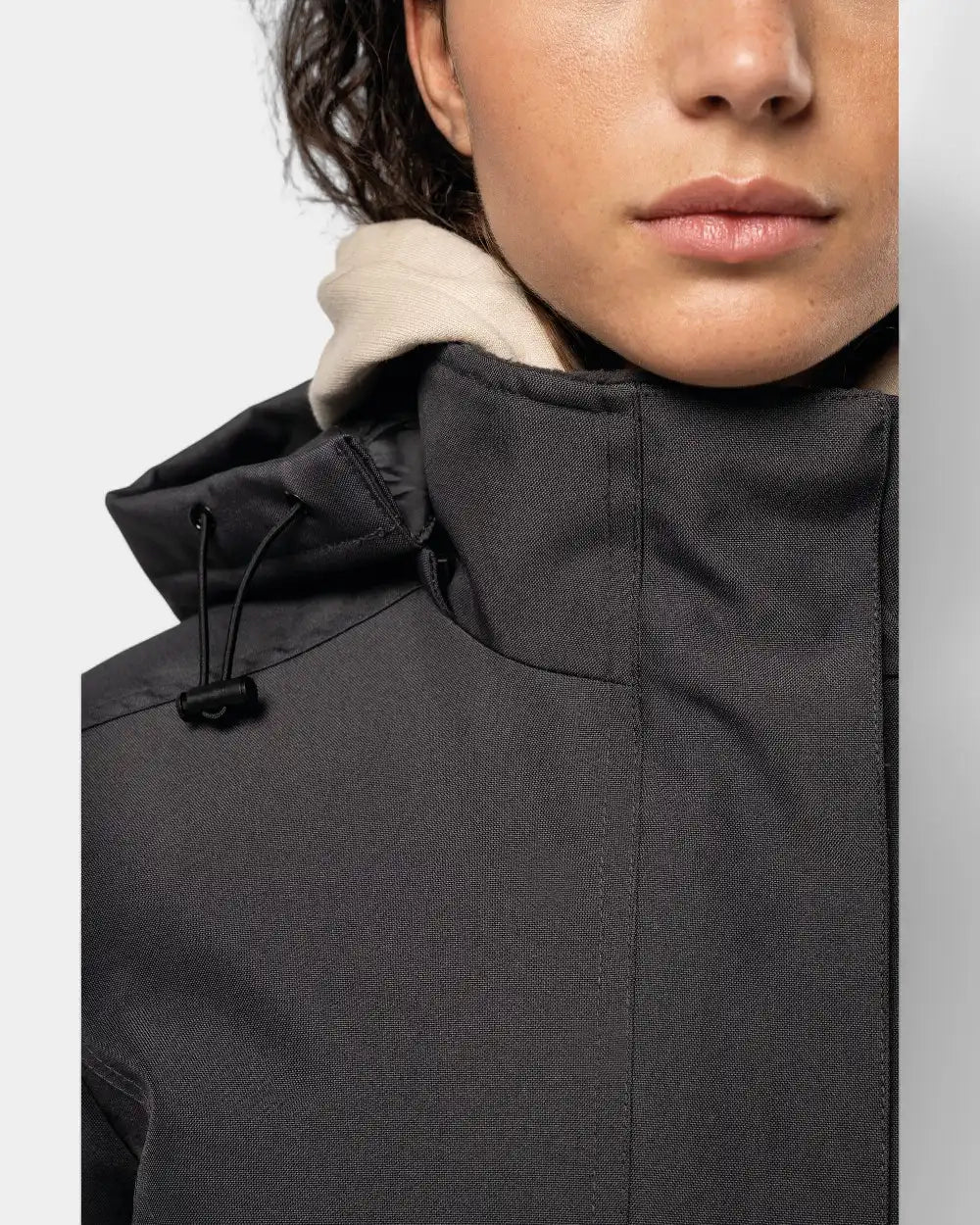 Customizable Women's Hooded Parka