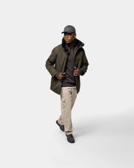 Customizable Hooded Parka for Men