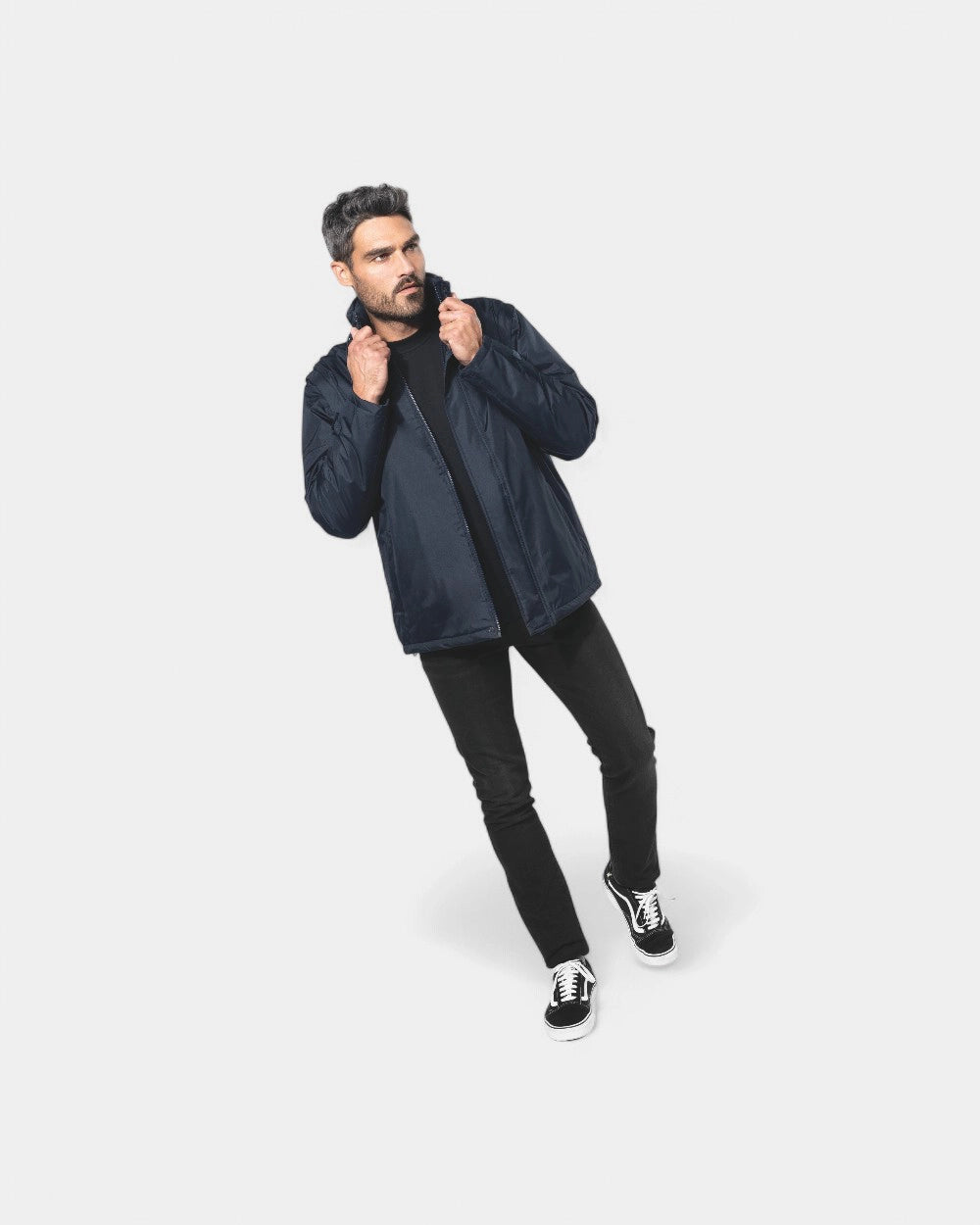 Men's Jacket with Removable Sleeves to Customize