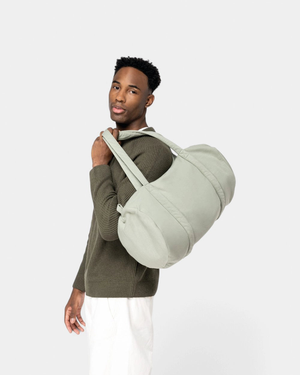 Eco-friendly duffel bag to customize