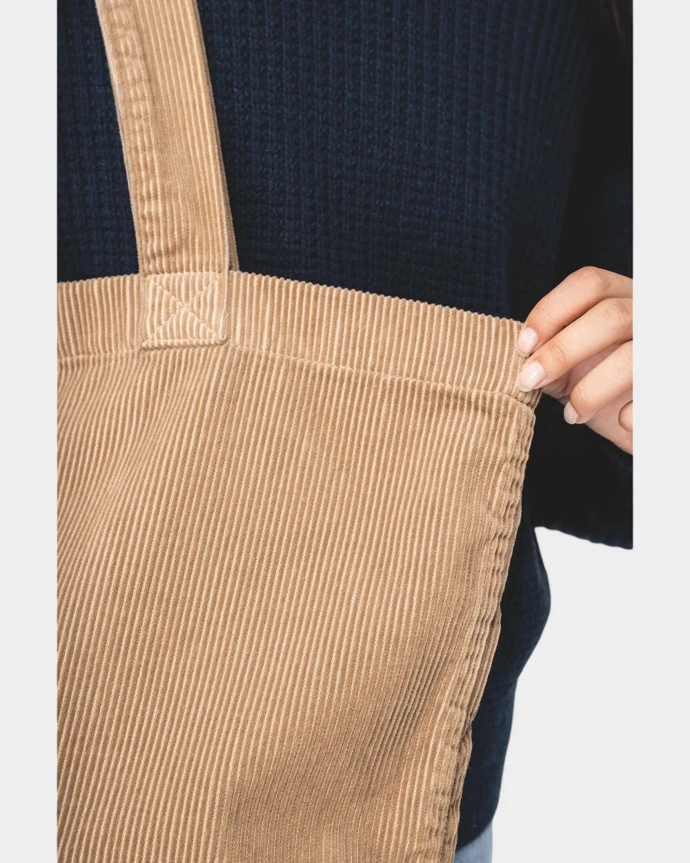 Washed Corduroy Bag to Personalize