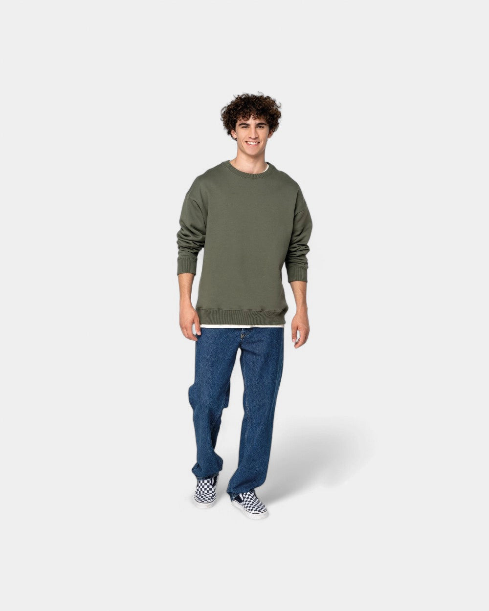 Unisex Oversized Crew Neck Sweatshirt to Personalize