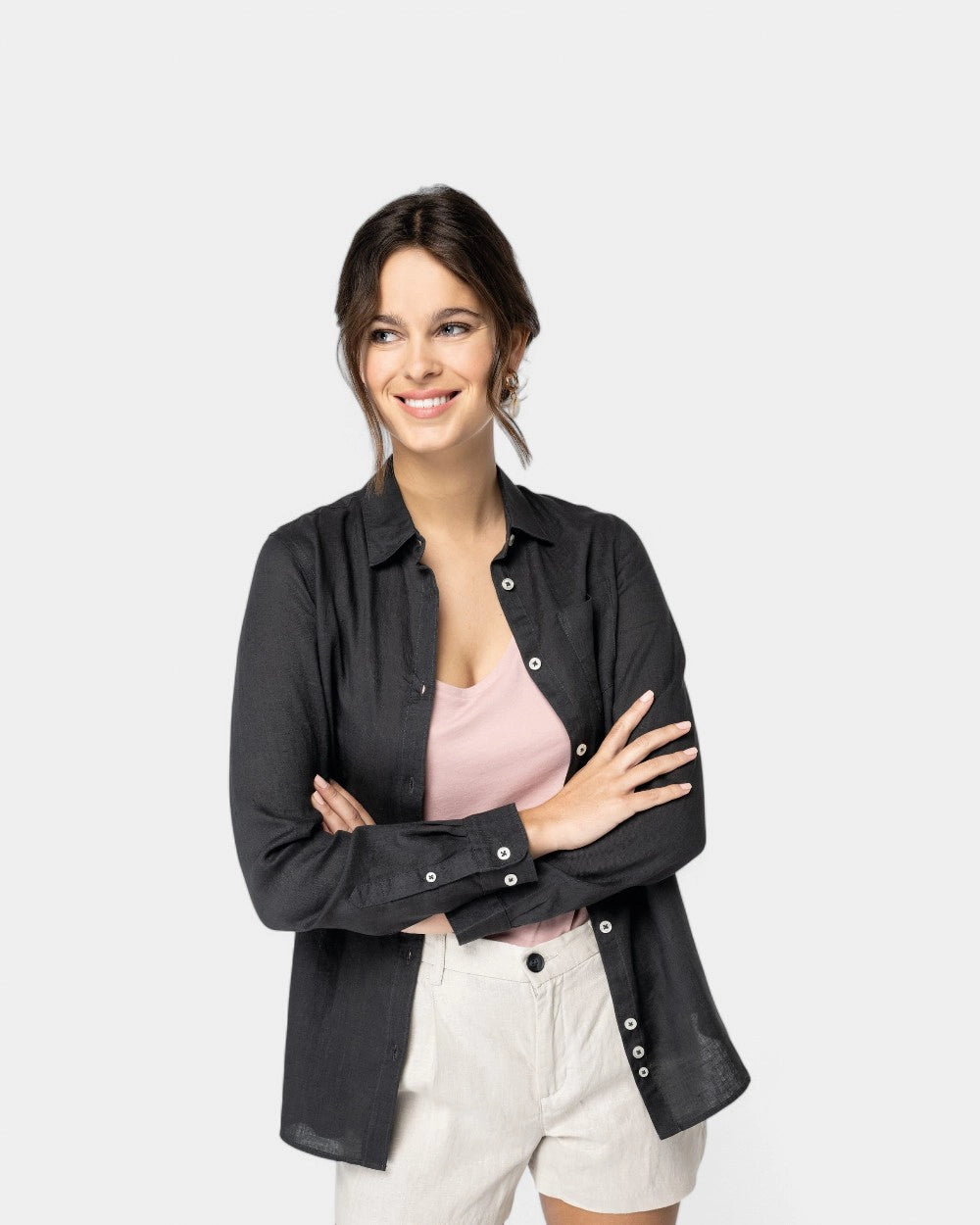 Women's Linen Shirt to Personalize