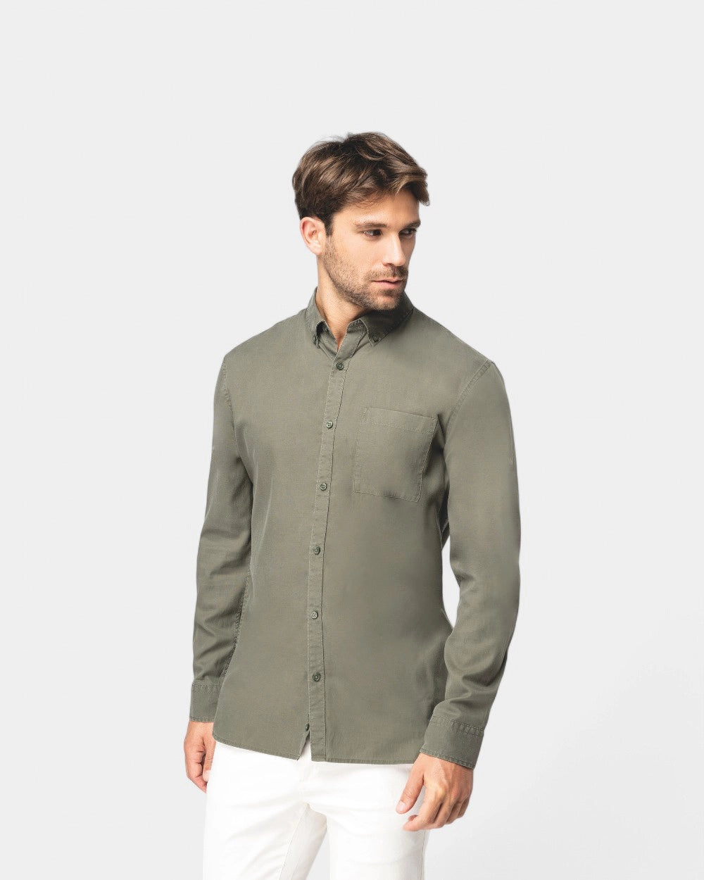 Customizable Lyocell Shirt for Men