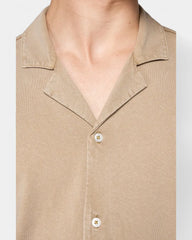 Washed Short Sleeve Shirt for Men to Personalize