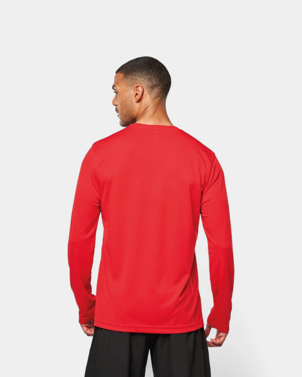 Men's Long Sleeve Sports T-Shirt - Customizable