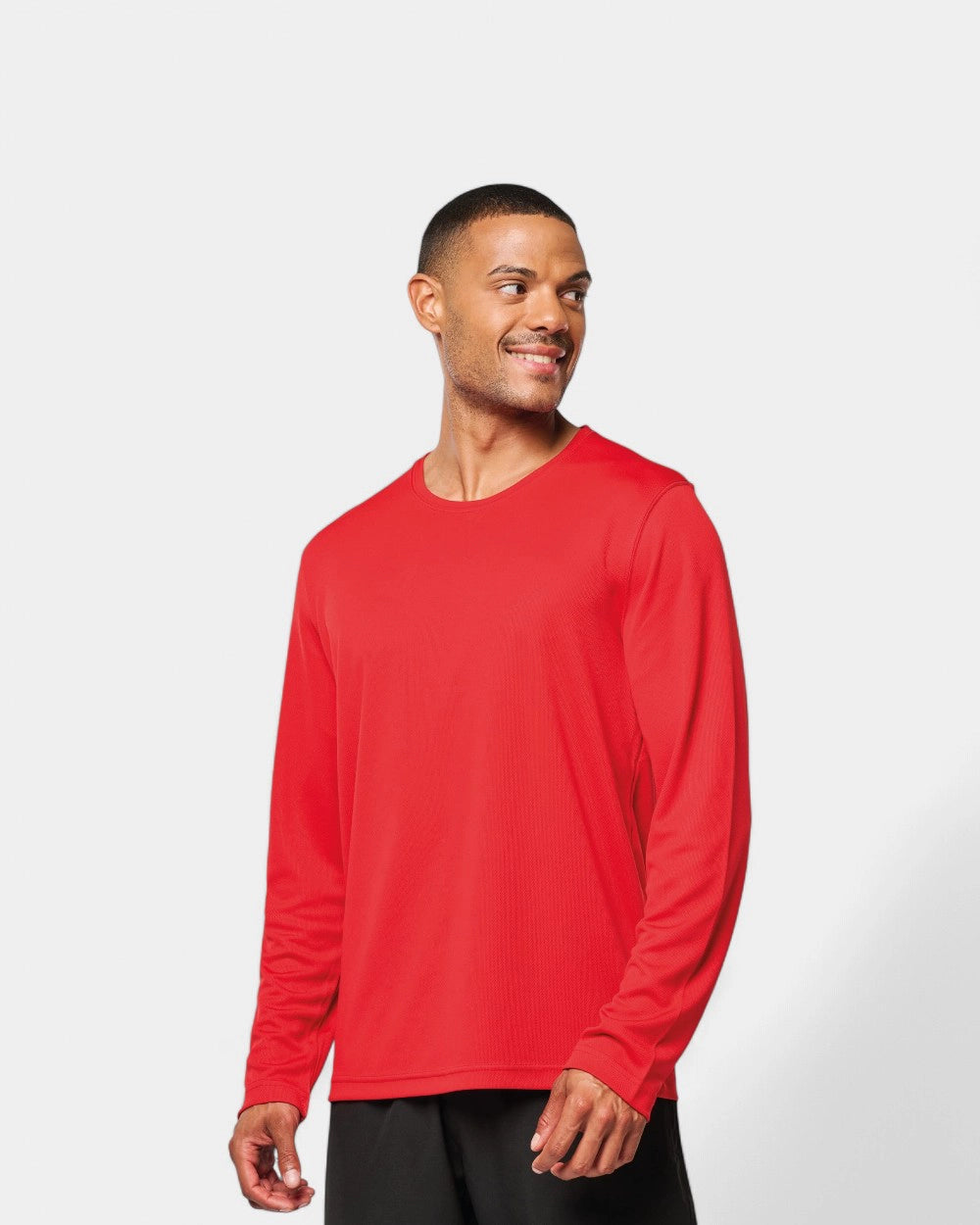 Men's Long Sleeve Sports T-Shirt - Customizable