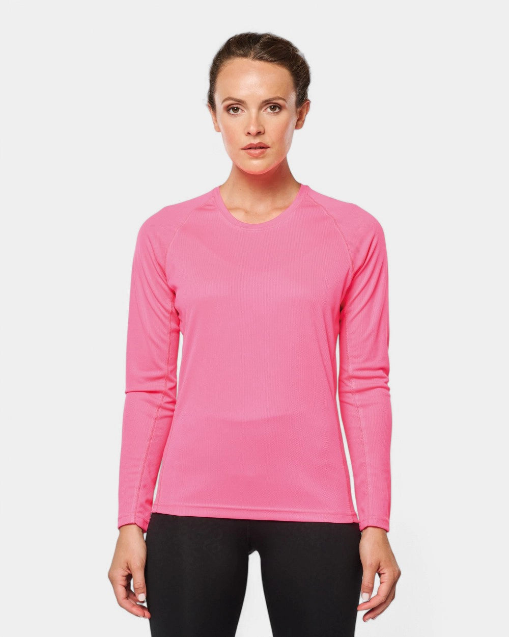 Customizable Women's Long Sleeve Sports T-Shirt