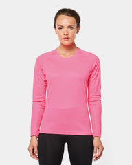 Customizable Women's Long Sleeve Sports T-Shirt