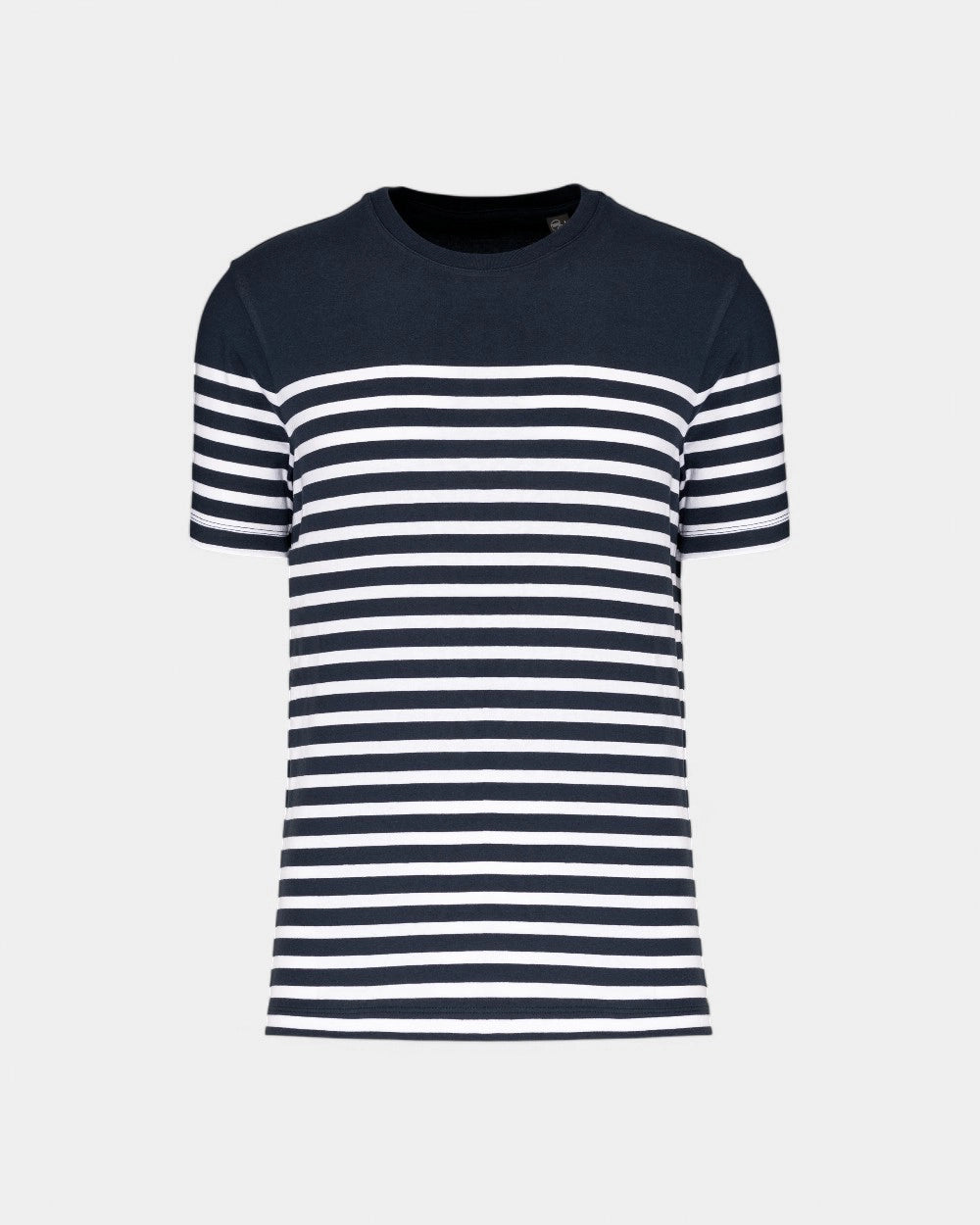 Men's Round Neck Striped T-Shirt to Personalize