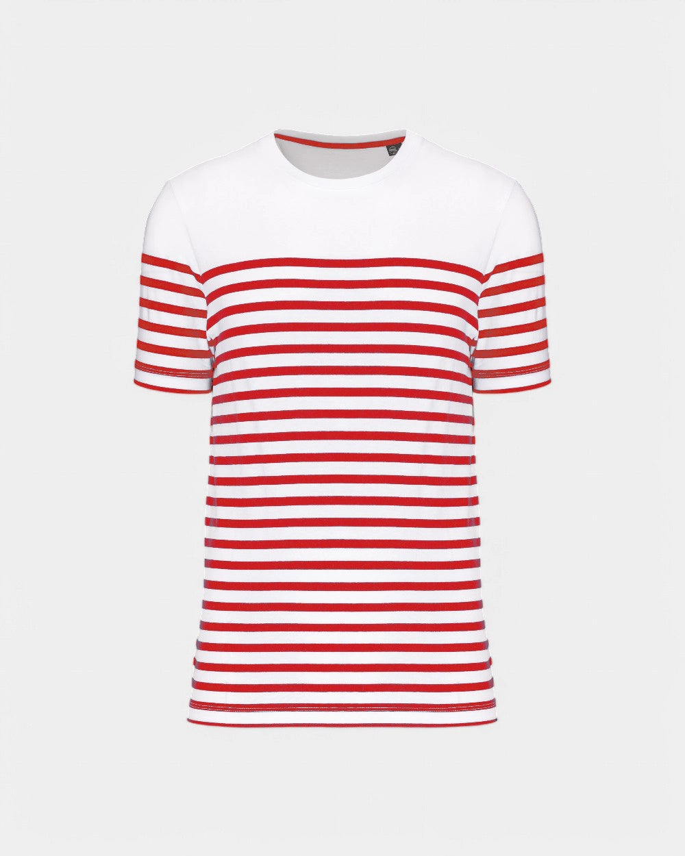 Men's Round Neck Striped T-Shirt to Personalize