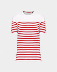 Men's Round Neck Striped T-Shirt to Personalize