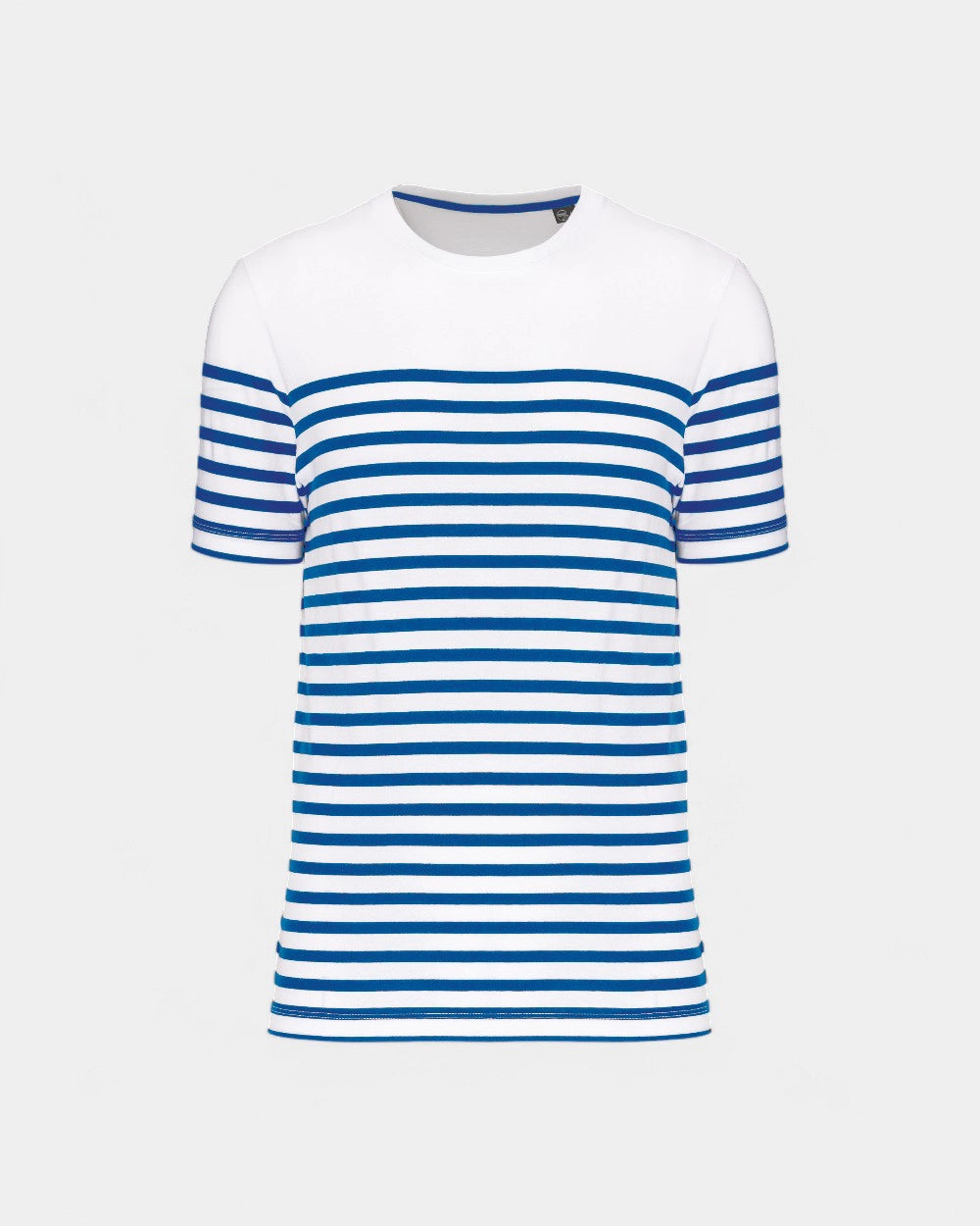 Men's Round Neck Striped T-Shirt to Personalize