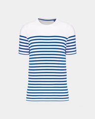 Men's Round Neck Striped T-Shirt to Personalize