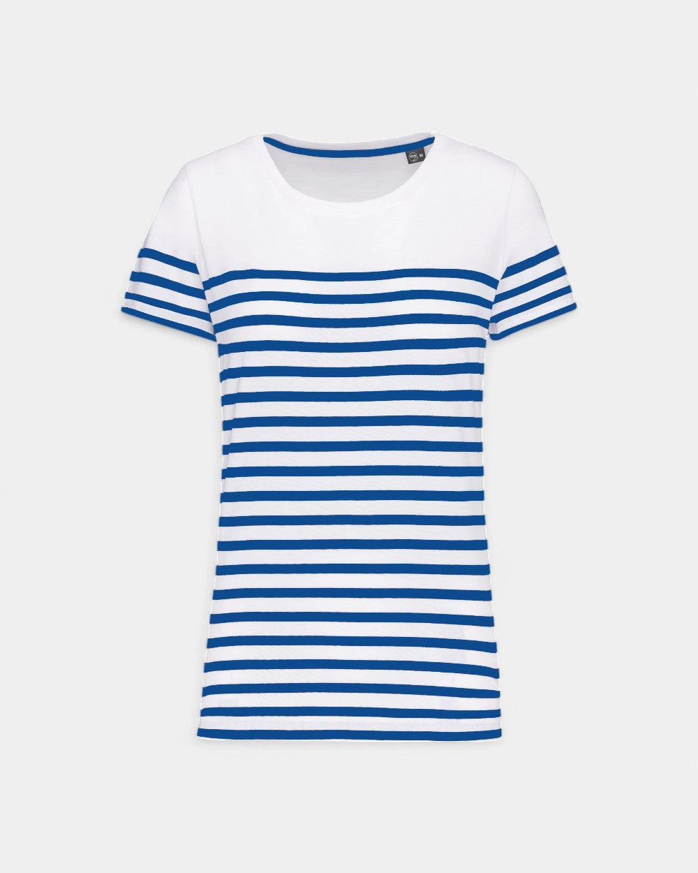 Women's Round Neck Striped T-Shirt to Personalize