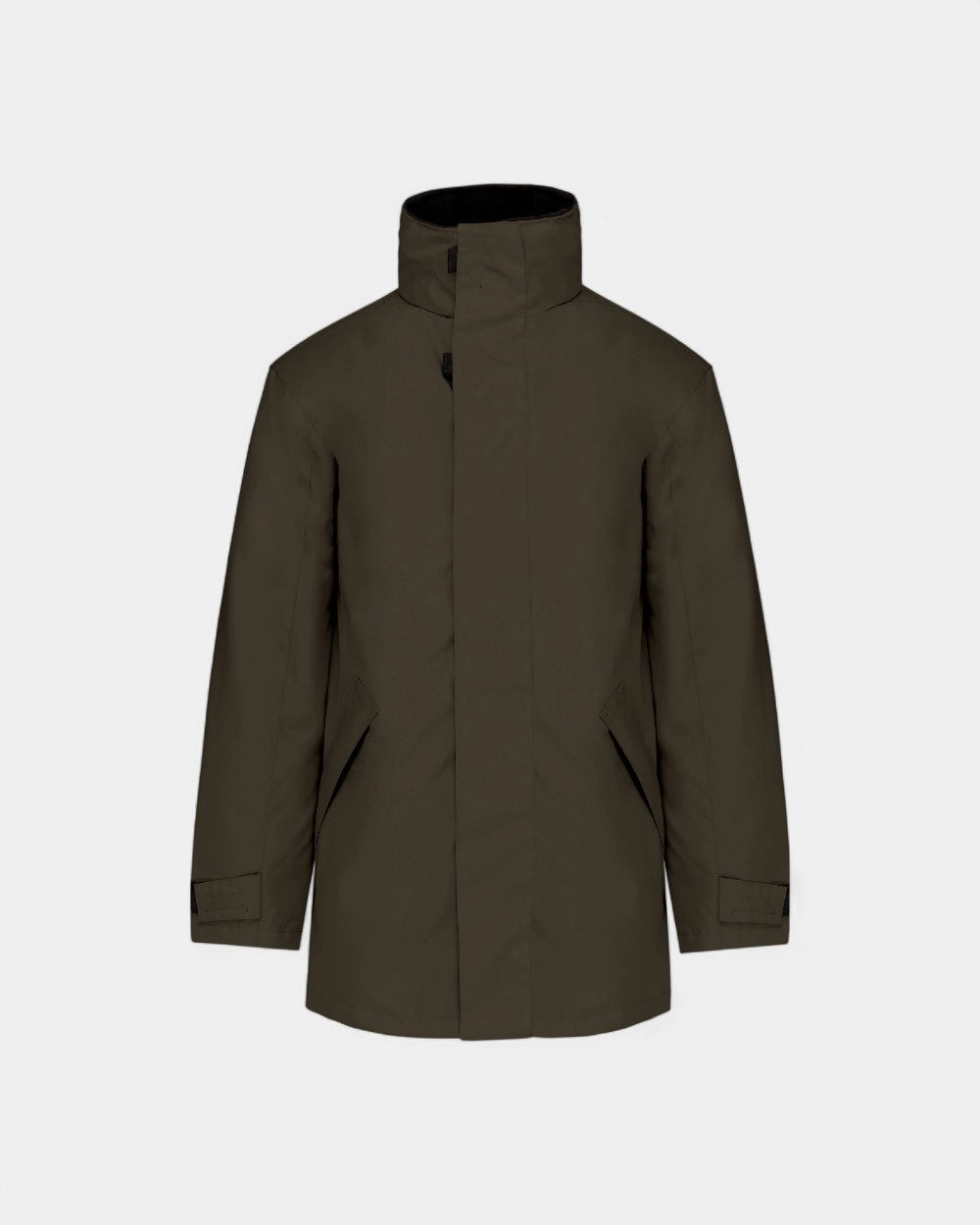 Customizable Hooded Parka for Men