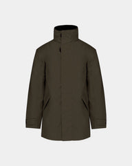 Customizable Hooded Parka for Men