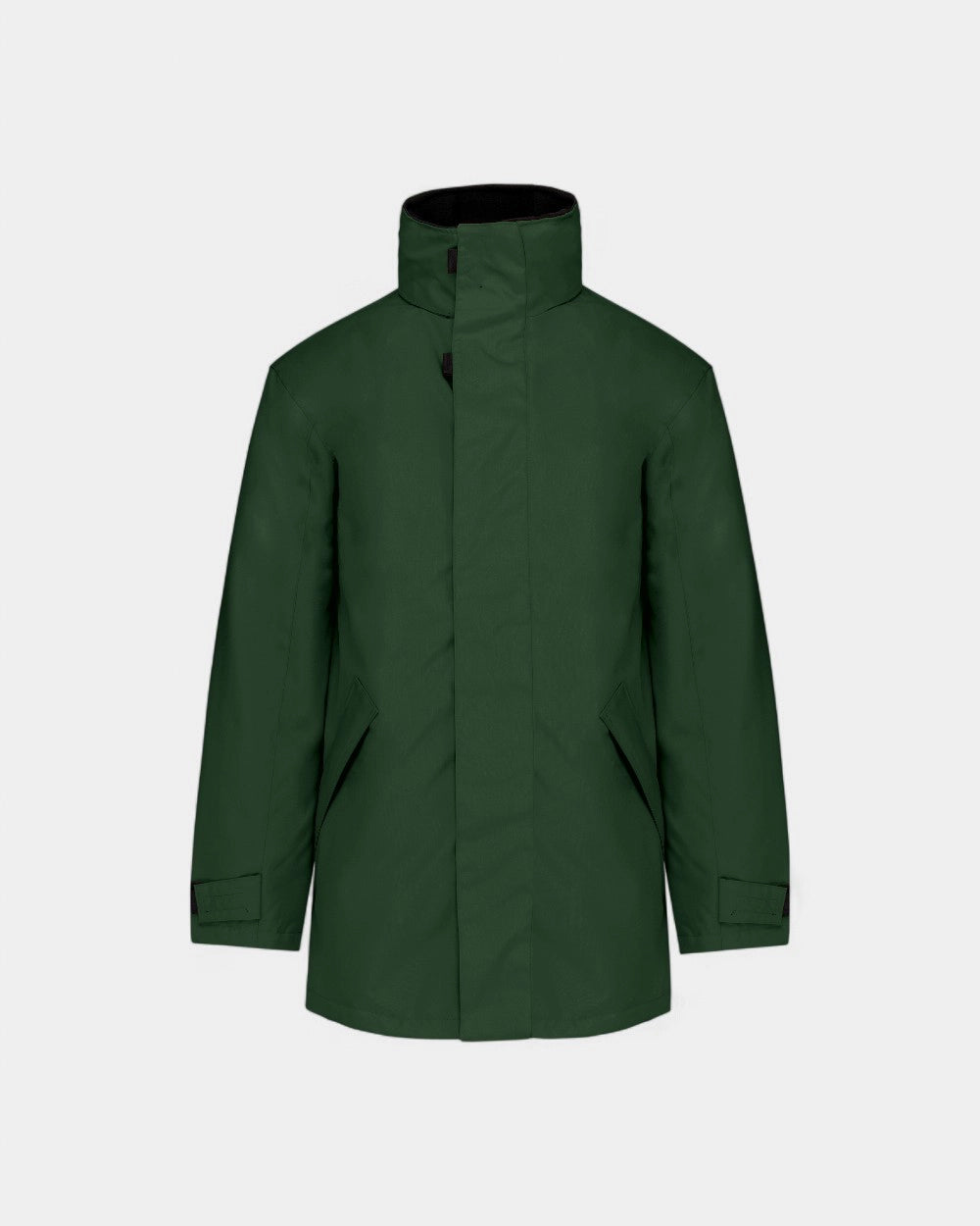 Customizable Hooded Parka for Men