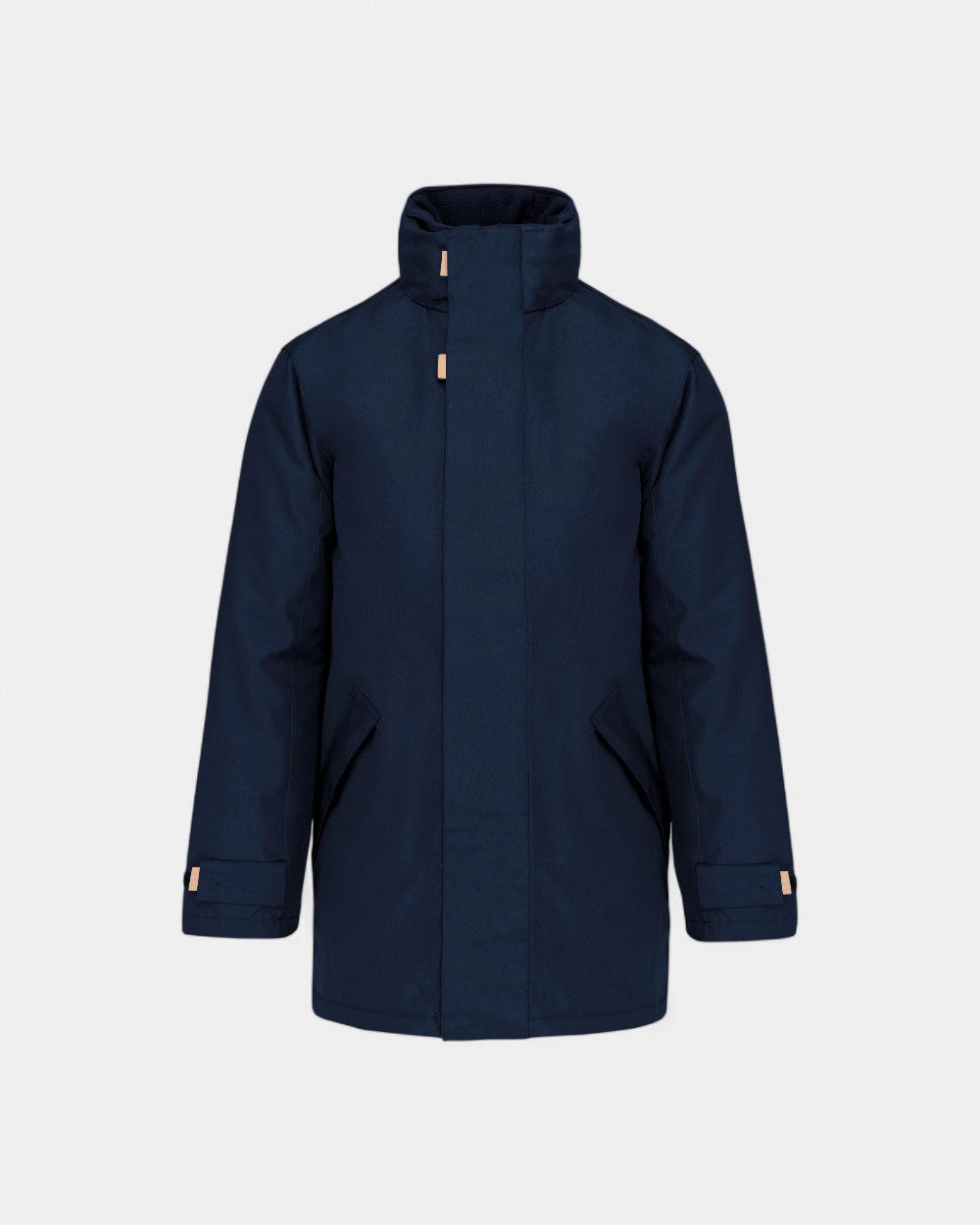 Customizable Hooded Parka for Men