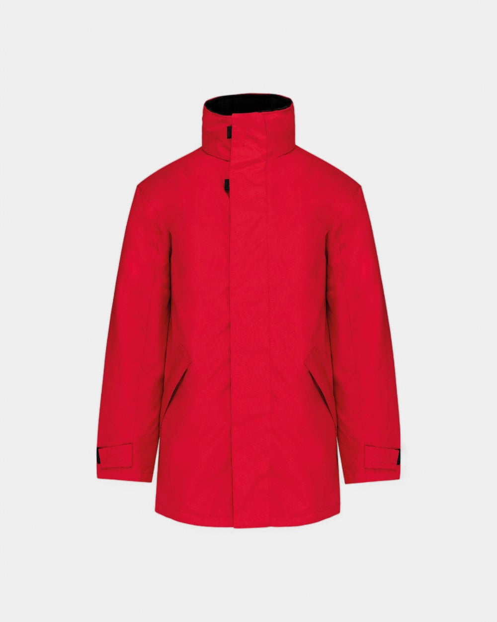 Customizable Hooded Parka for Men