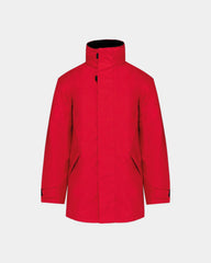 Customizable Hooded Parka for Men