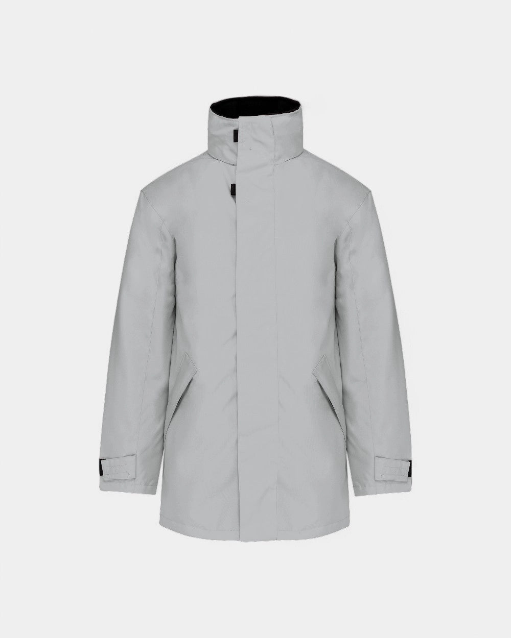 Customizable Hooded Parka for Men