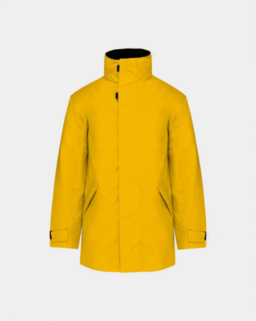 Customizable Hooded Parka for Men