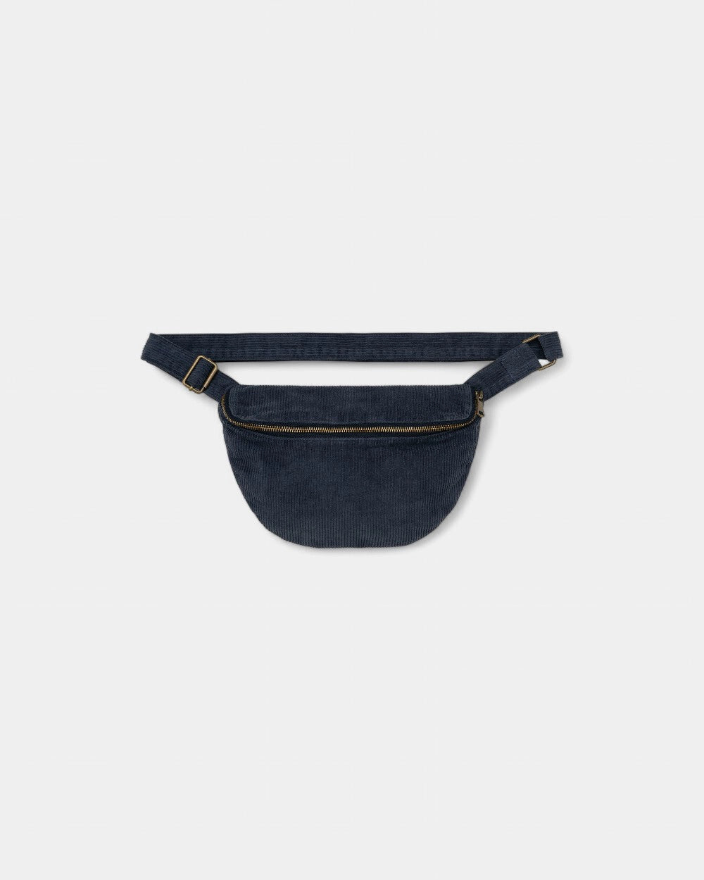 Eco-friendly faded corduroy fanny pack to customize