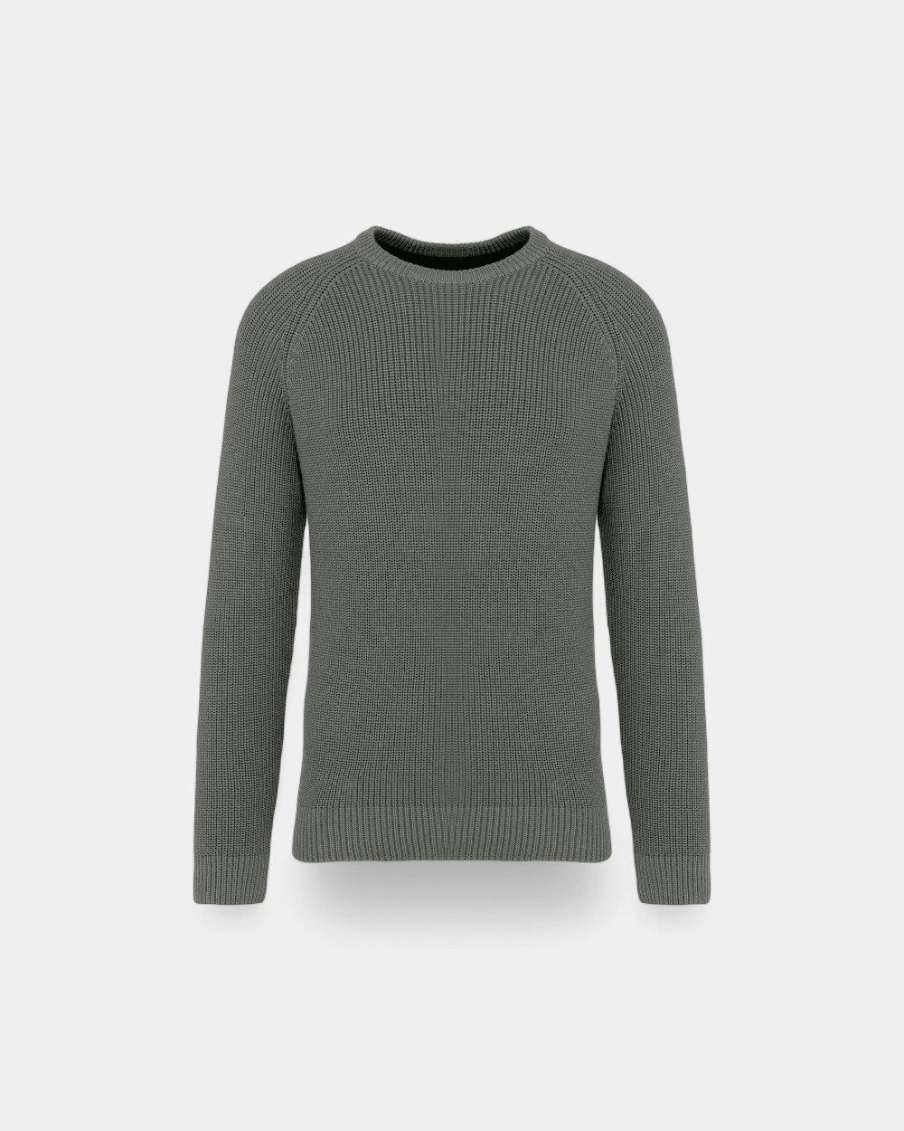 Eco-friendly Chunky Knit Sweater for Men - Customizable